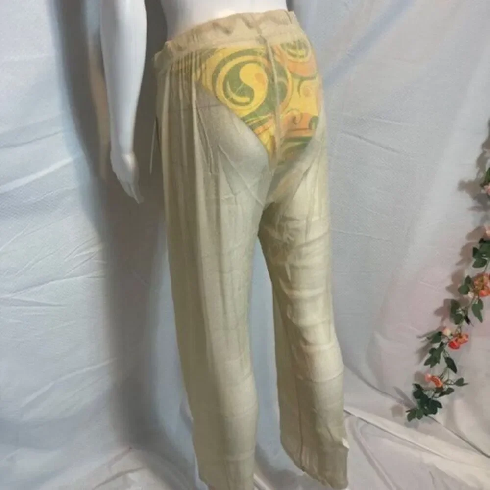 Tinibikini swimwear‎ Summer Nights Coverup Pants Gold Size X-Large RefFNB